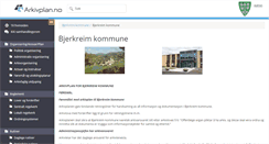 Desktop Screenshot of bjerkreim.arkivplan.no