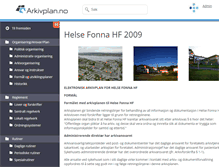 Tablet Screenshot of helsefonna.arkivplan.no